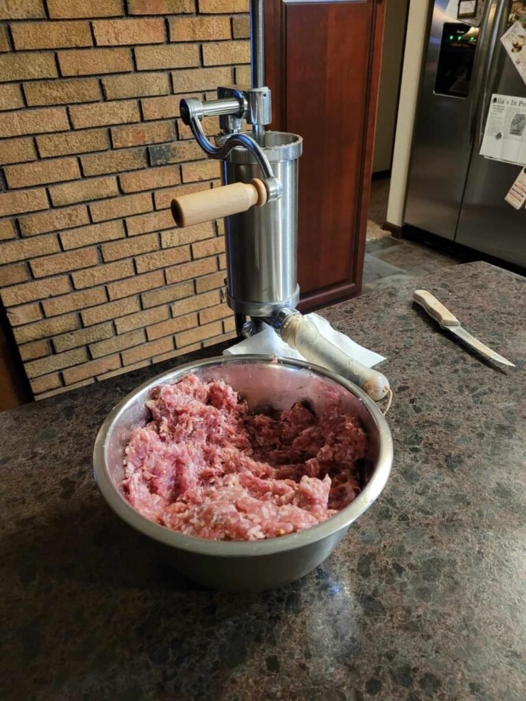 2.5LB Vertical Stainless Stuffer product view 3