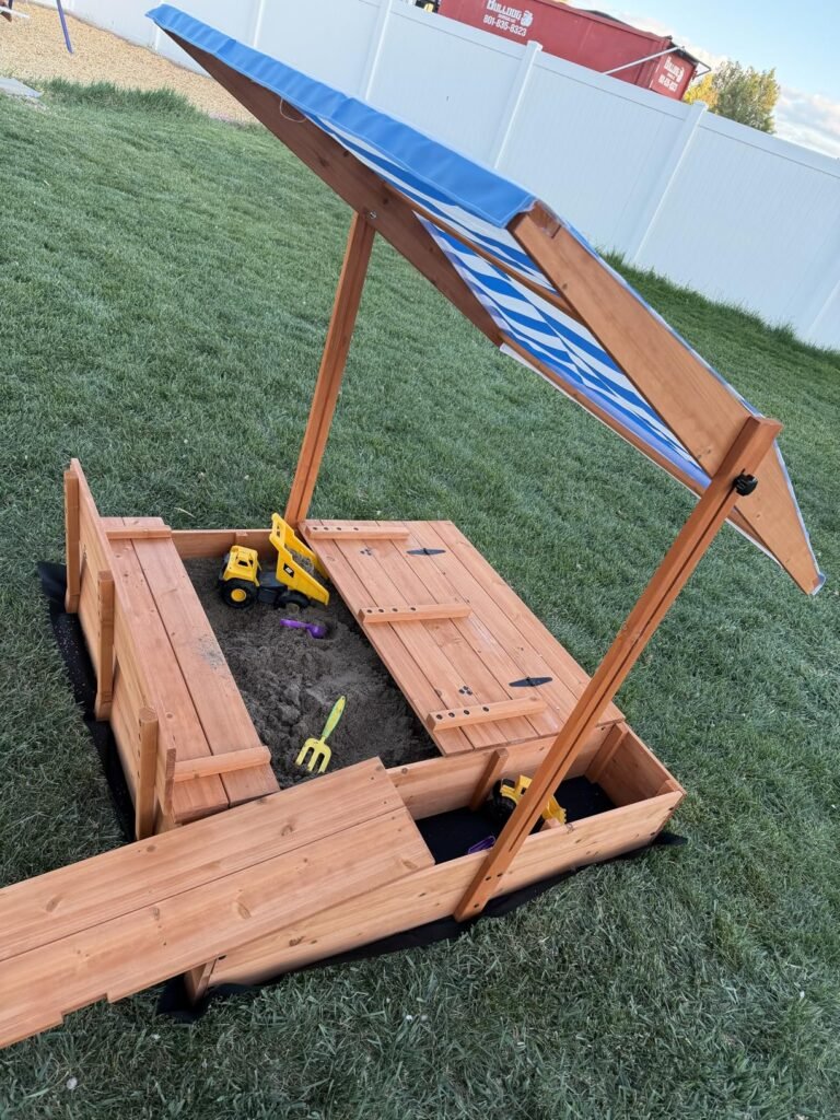 47-Inch Kids Sandbox product view 2