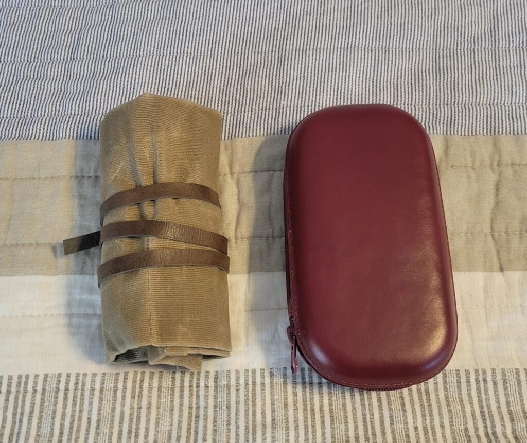 6-Slot Waxed Canvas Roll product view 3