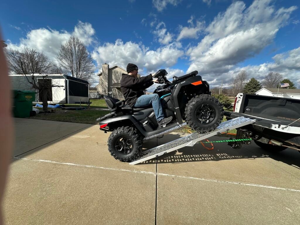 7.5ft Aluminum ATV Ramps product view 1