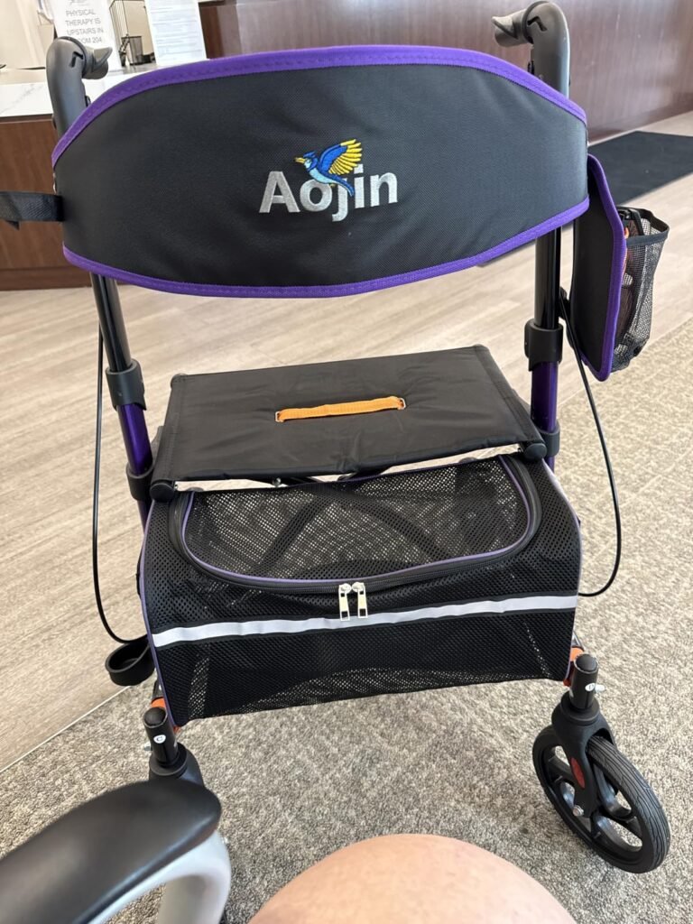 Aojin 6-Level Rollator product view 3