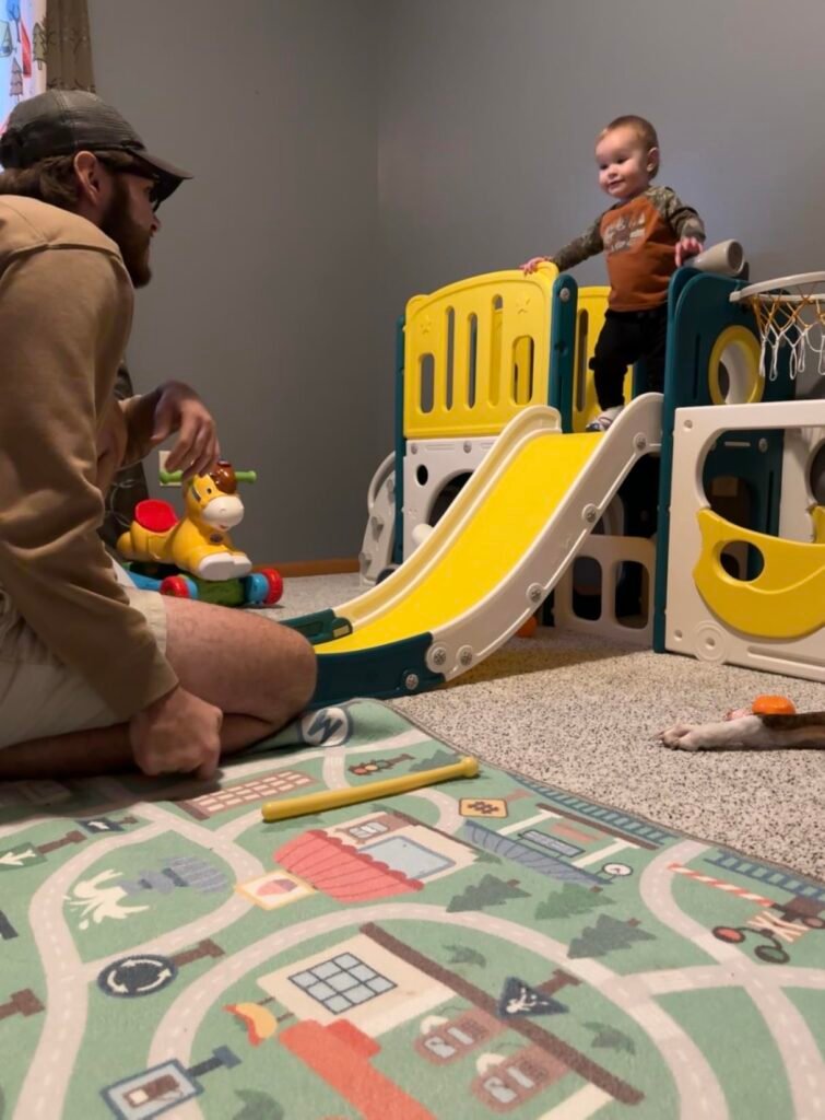 Bus-Themed Toddler Slide product view 2