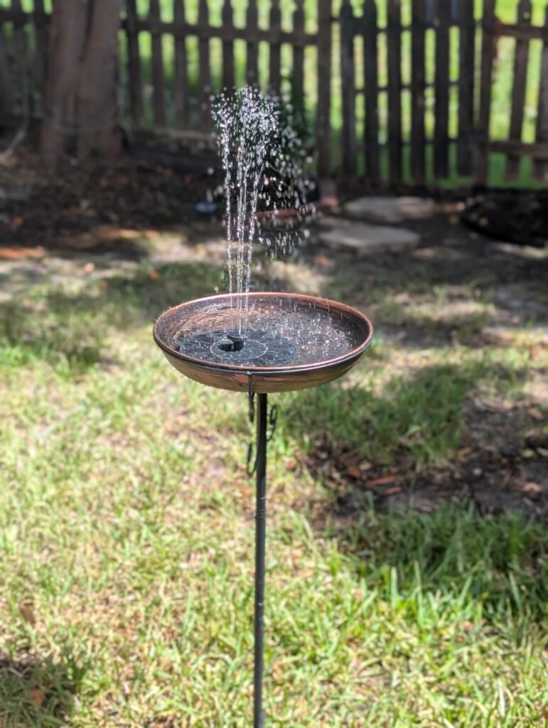 Daoeny 35" Metal Bird Bath product view 2