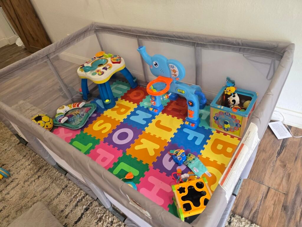 Fshibila 74x50 Playpen product view 1