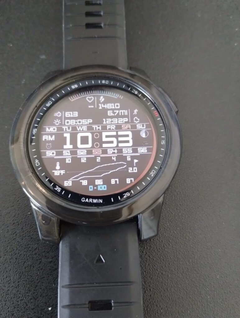 Garmin fenix 7X Pro Sapphire Solar product view 1
