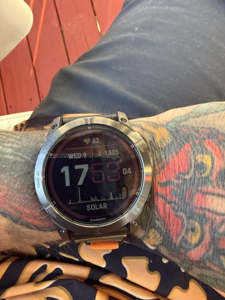 Garmin fenix 7X Pro Sapphire Solar product view 2