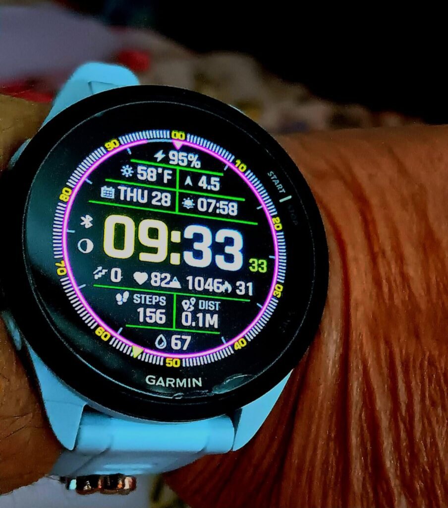 Garmin Forerunner 165 product view 2