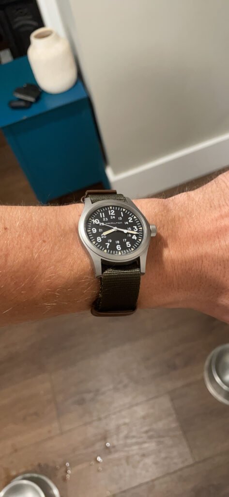 Hamilton Khaki Field Textile product view 1