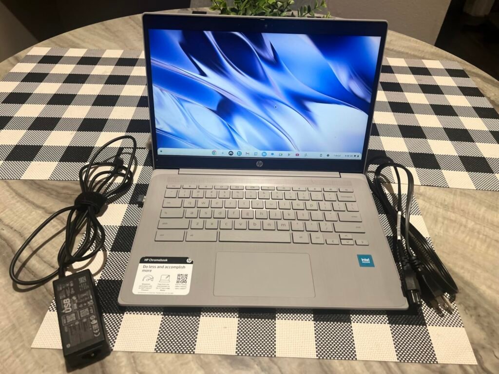 HP 14 Chromebook Student product view 1