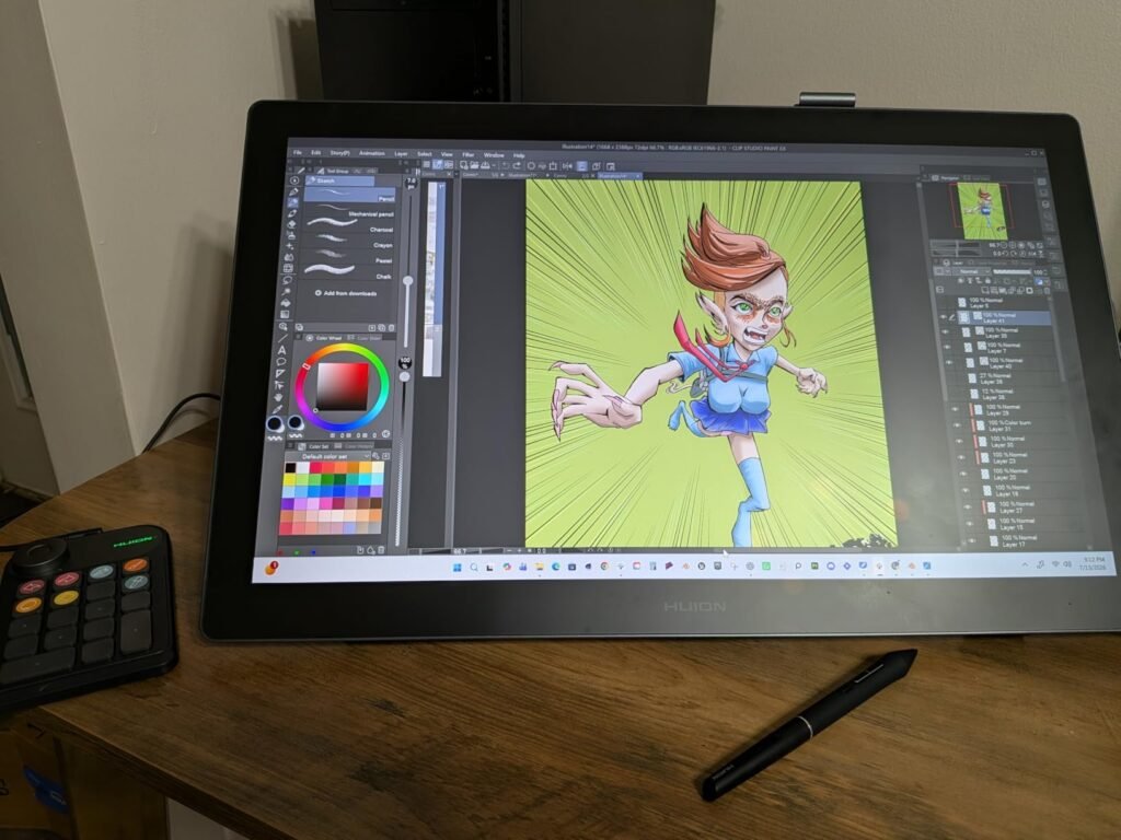 HUION Kamvas Pro 16 product view 1
