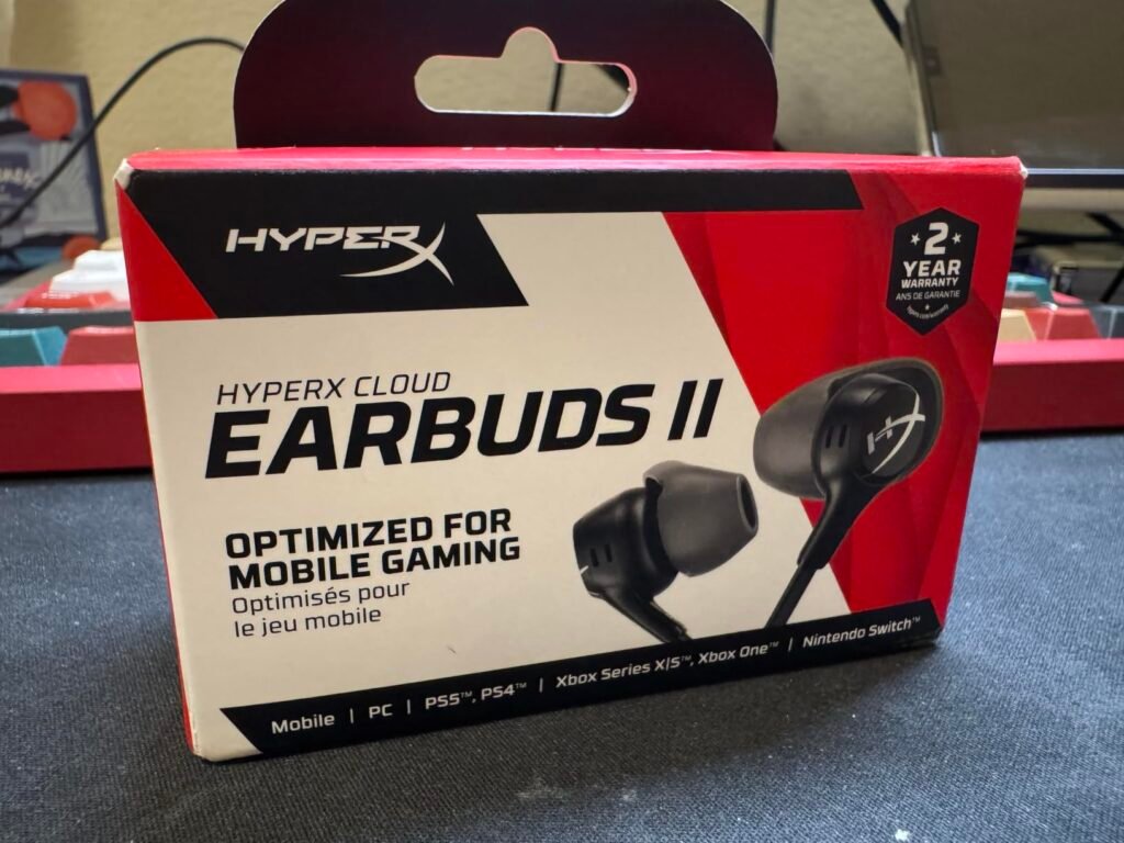 HyperX Cloud Earbuds II product view 1