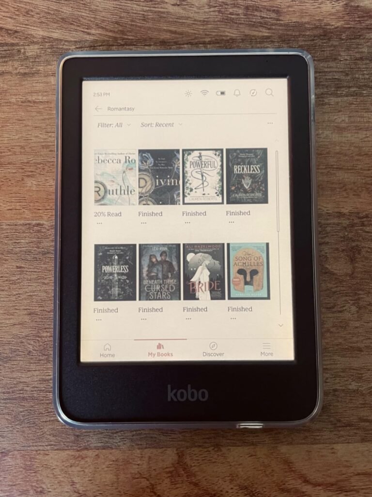 Kobo Clara Colour Black product view 3