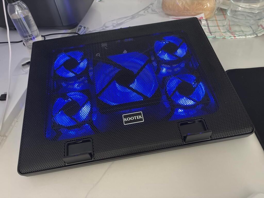 Kootek 5-Fan Cooler product view 2