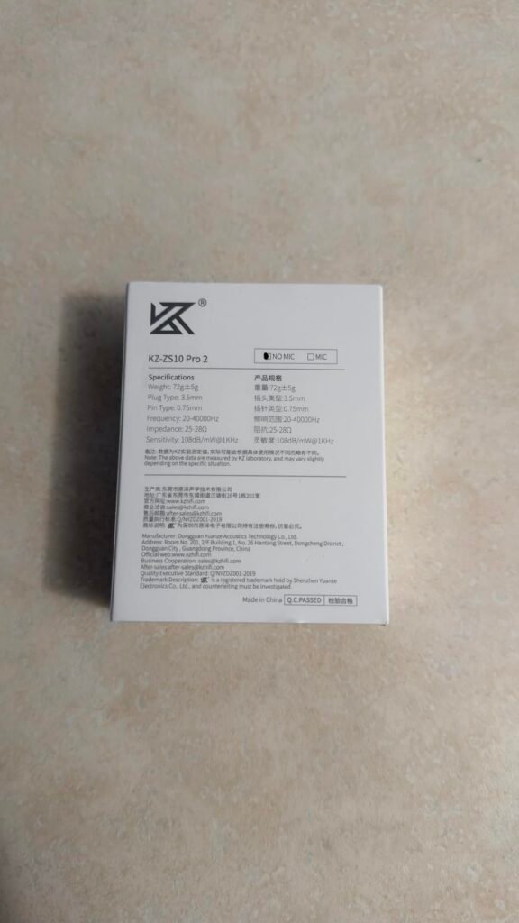KZ ZS10 Pro 2 product view 2