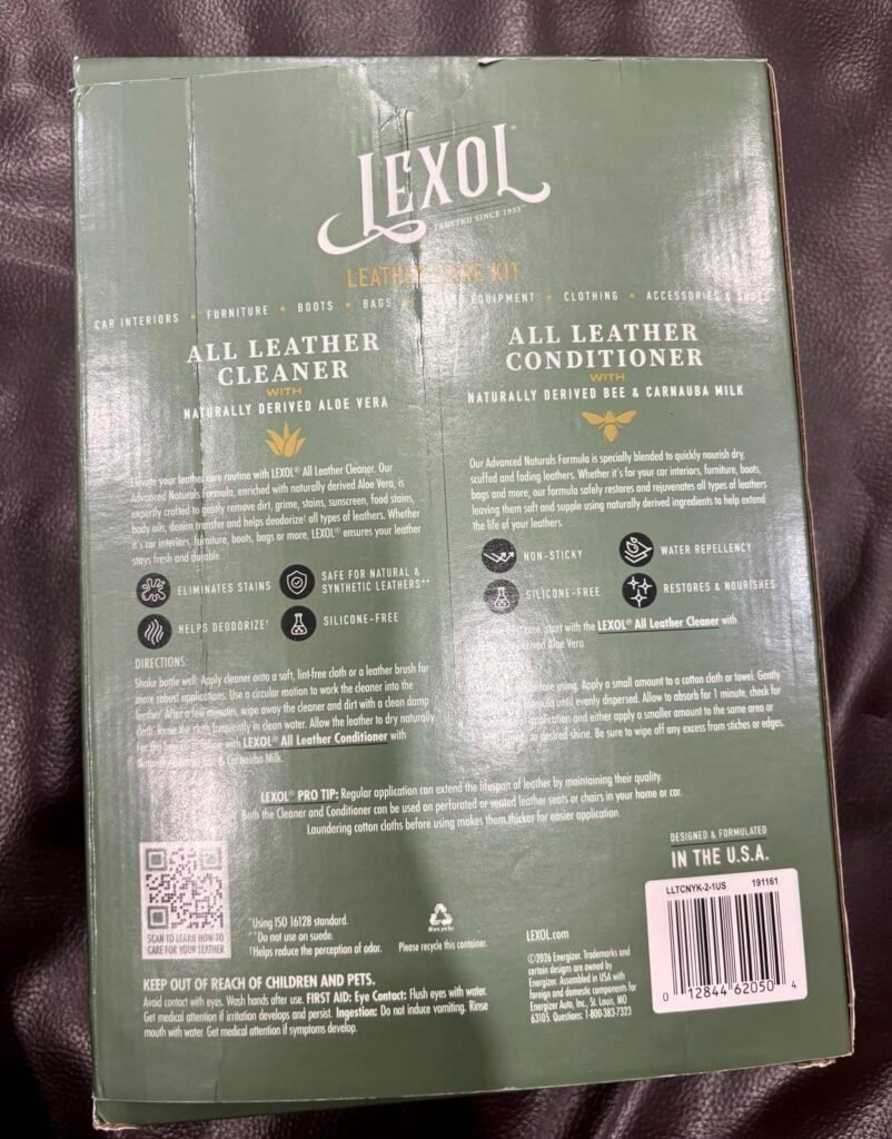 Lexol All Leather Kit product view 3