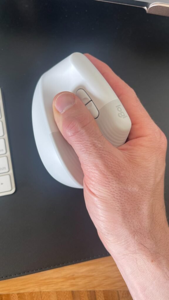 Logitech Lift Vertical Ergonomic product view 2