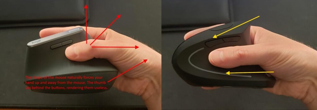 Logitech MX Vertical Renewed product view 2