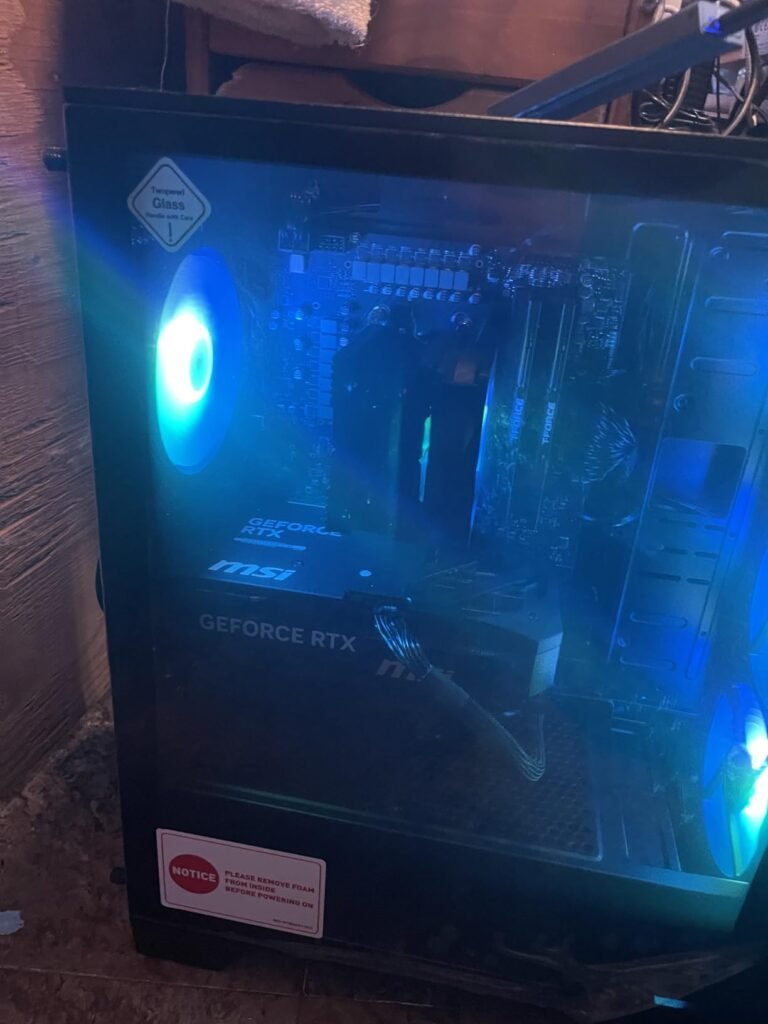 msi Codex Z2 RTX 5070 product view 2