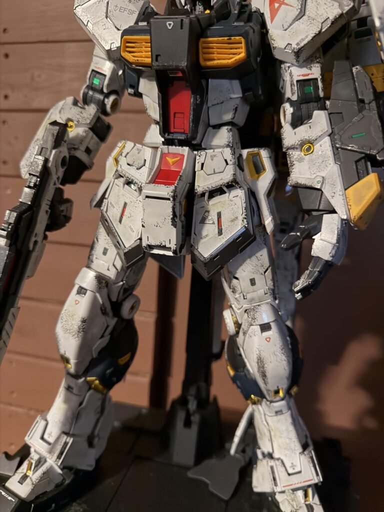 PG Unleashed Nu Gundam product view 2
