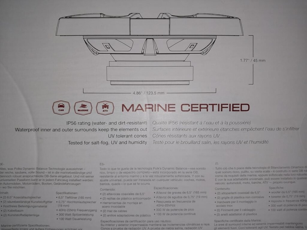 Polk DB652 product view 2