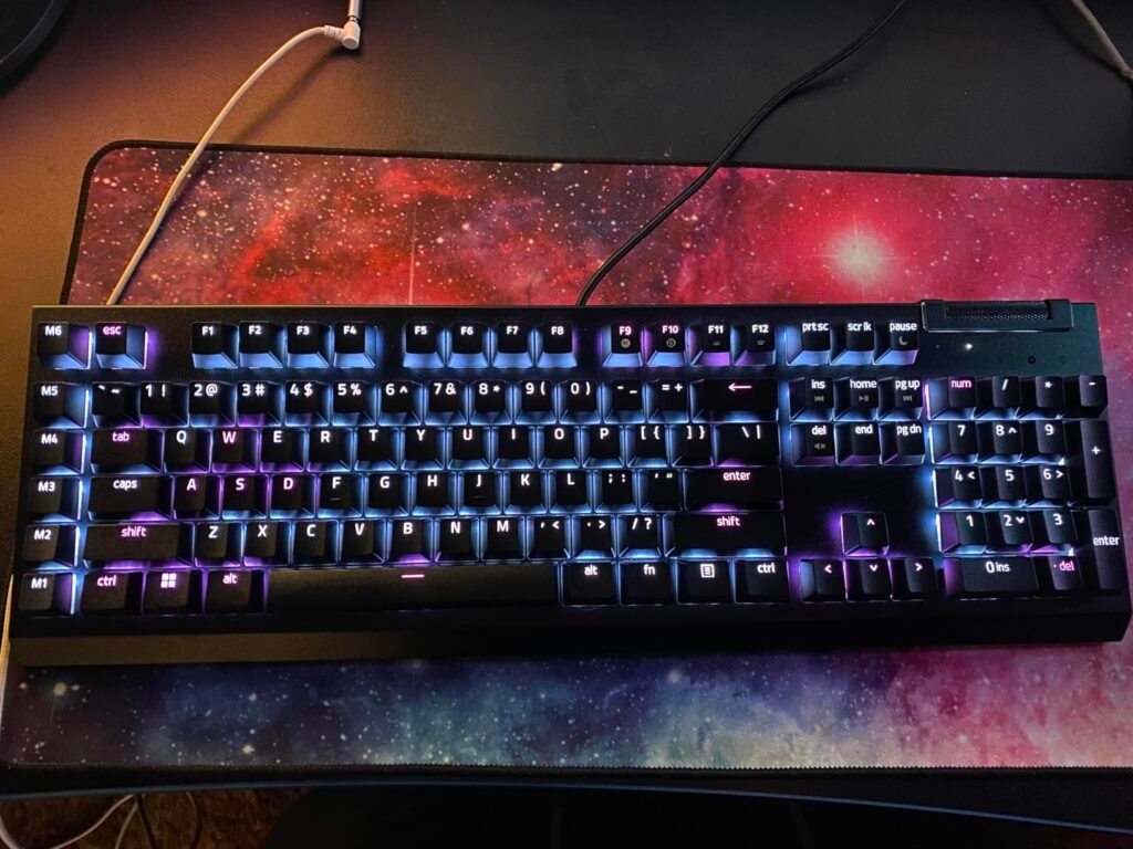 Razer BlackWidow V4 X product view 1