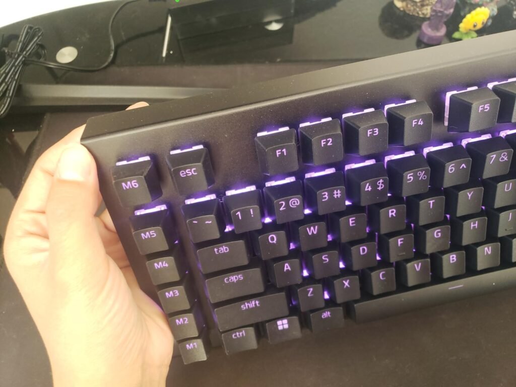 Razer BlackWidow V4 X product view 2