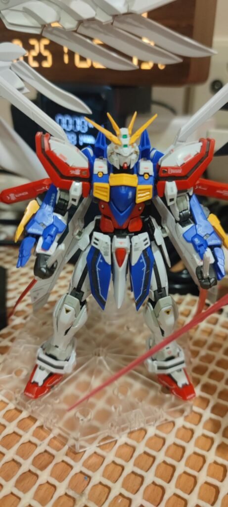 RG God Gundam product view 1