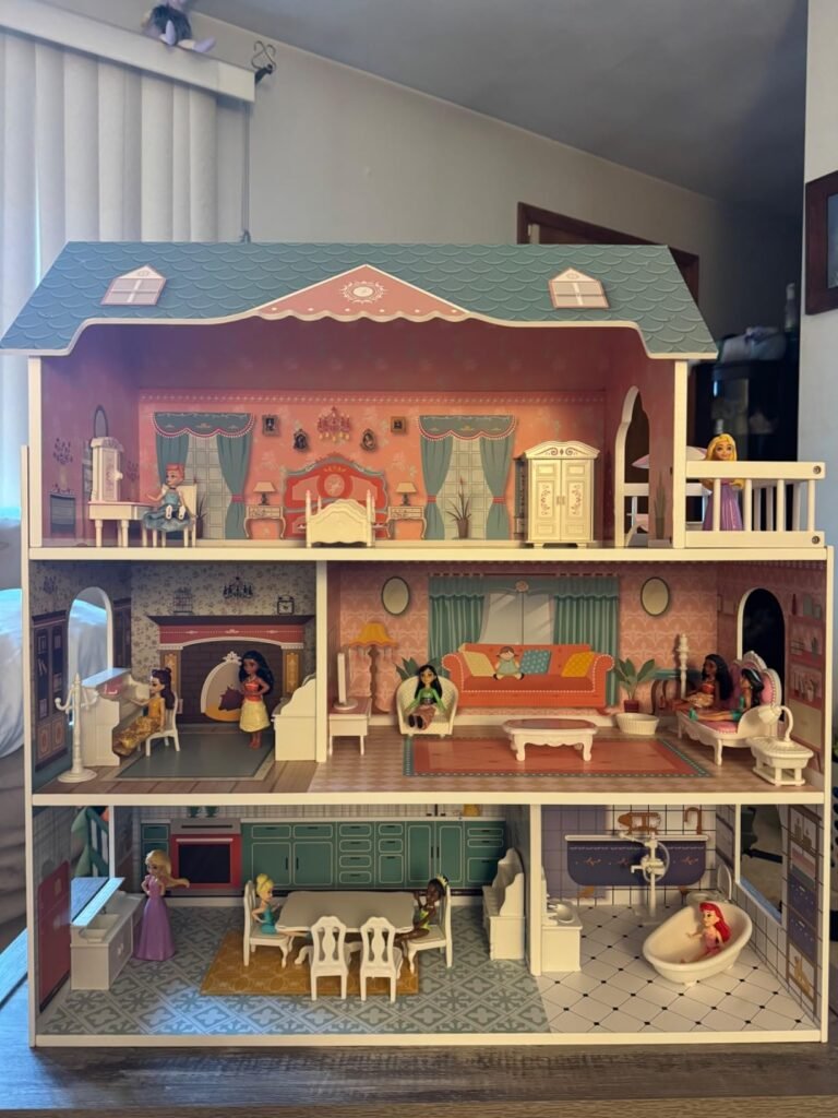 ROBUD Blue Dollhouse product view 2