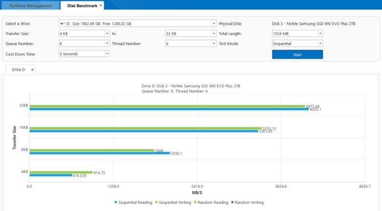 Samsung 990 EVO Plus product view 3