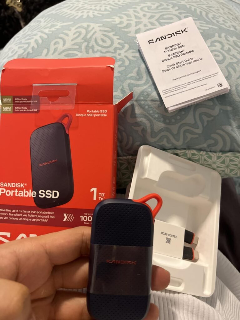 SanDisk 1TB Portable SSD product view 1