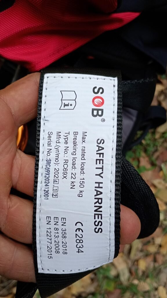 SOB Half Body Harness product view 2