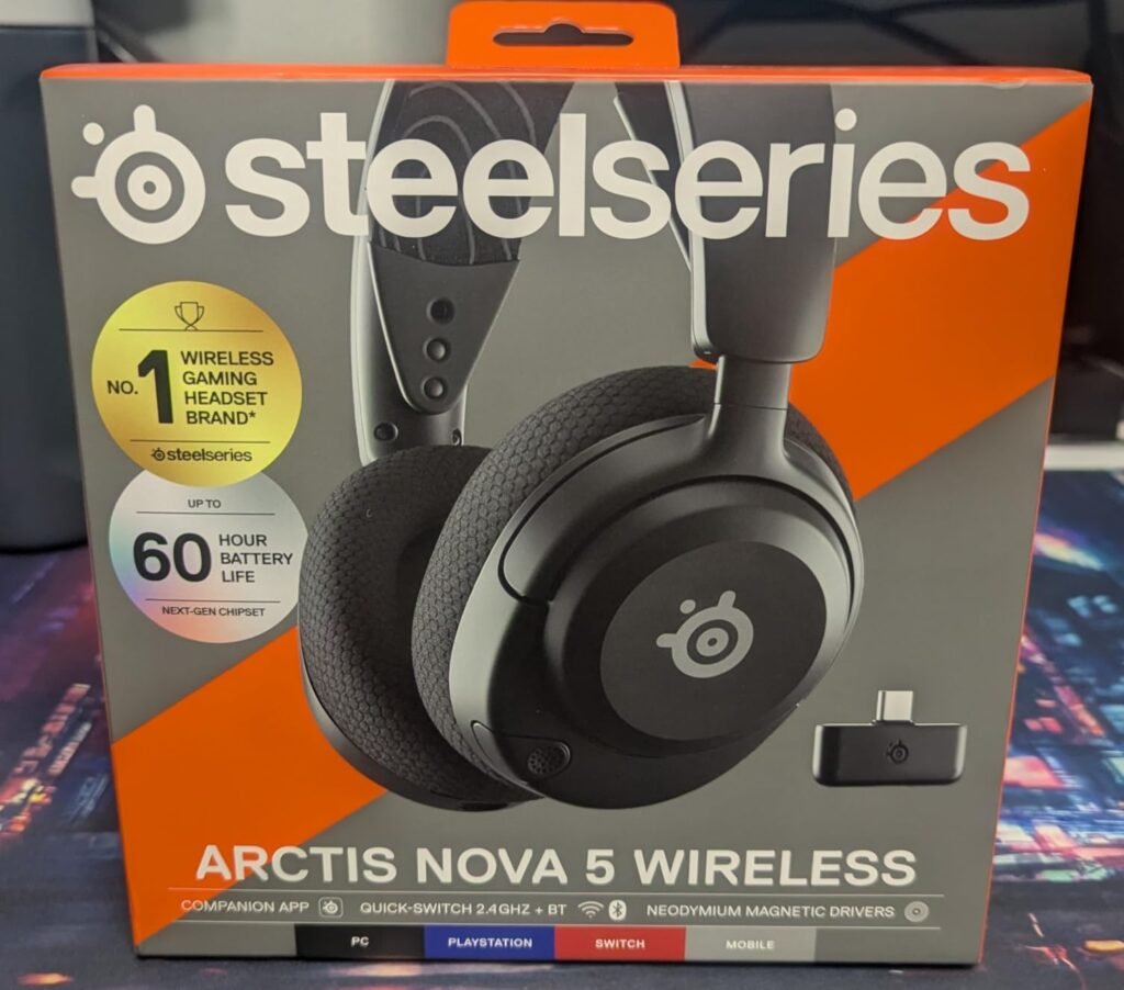 SteelSeries Arctis Nova 5 product view 1