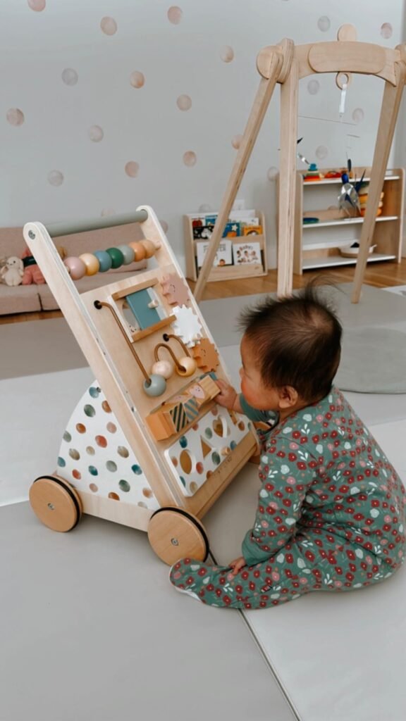Tiny Land Wooden Walker product view 3