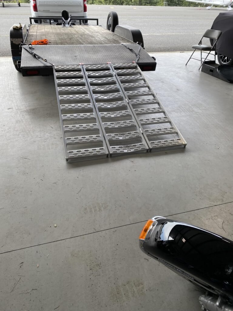 Tri-Fold 76x50 Aluminum Ramp product view 1