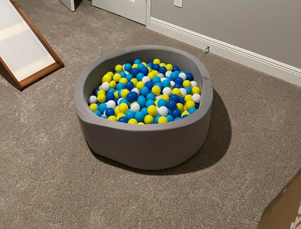 Wilwolfer Foam Ball Pit product view 3