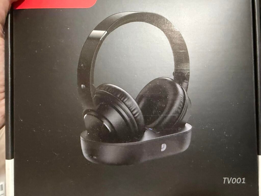 Wireless TV Headphones with Charging Dock product view 1
