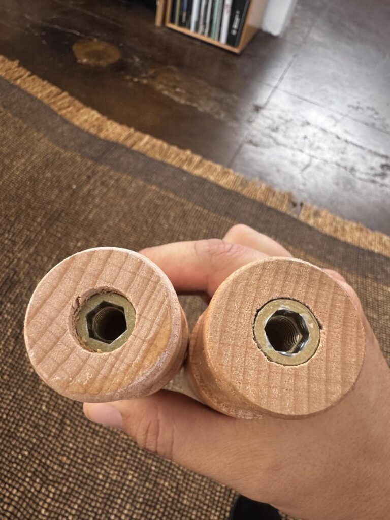 Wooden Parallettes Pair product view 1