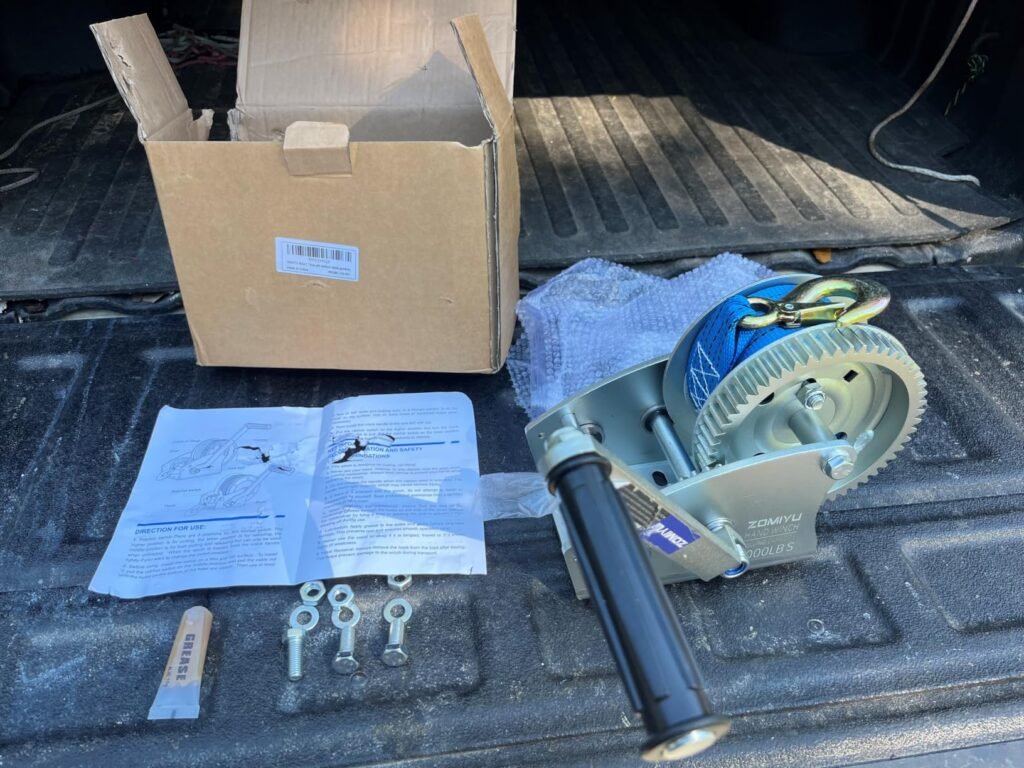 4000lb Boat Winch product view 2
