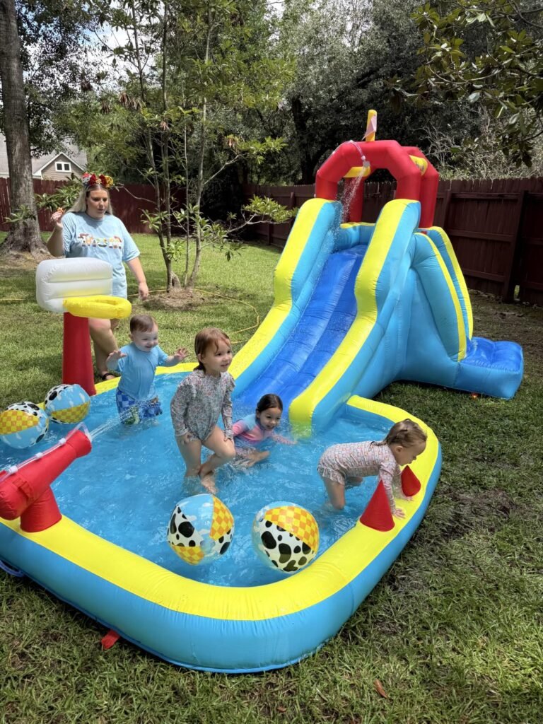 Backyard Slide with Hoop product view 2