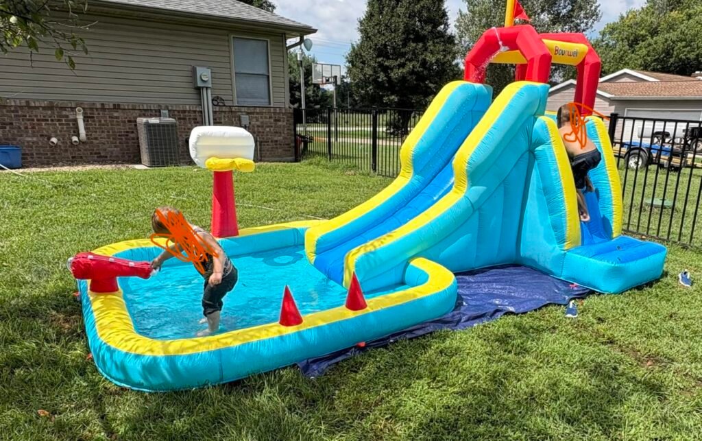 Backyard Slide with Hoop product view 3