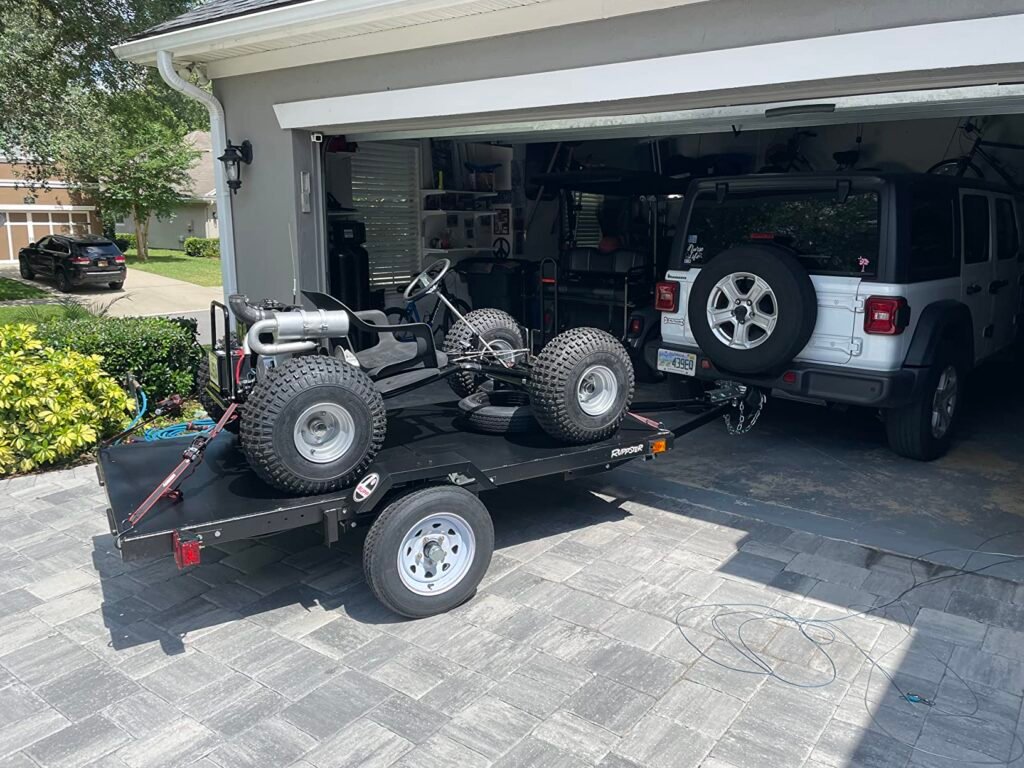 DK2 Folding Utility Trailer product view 1